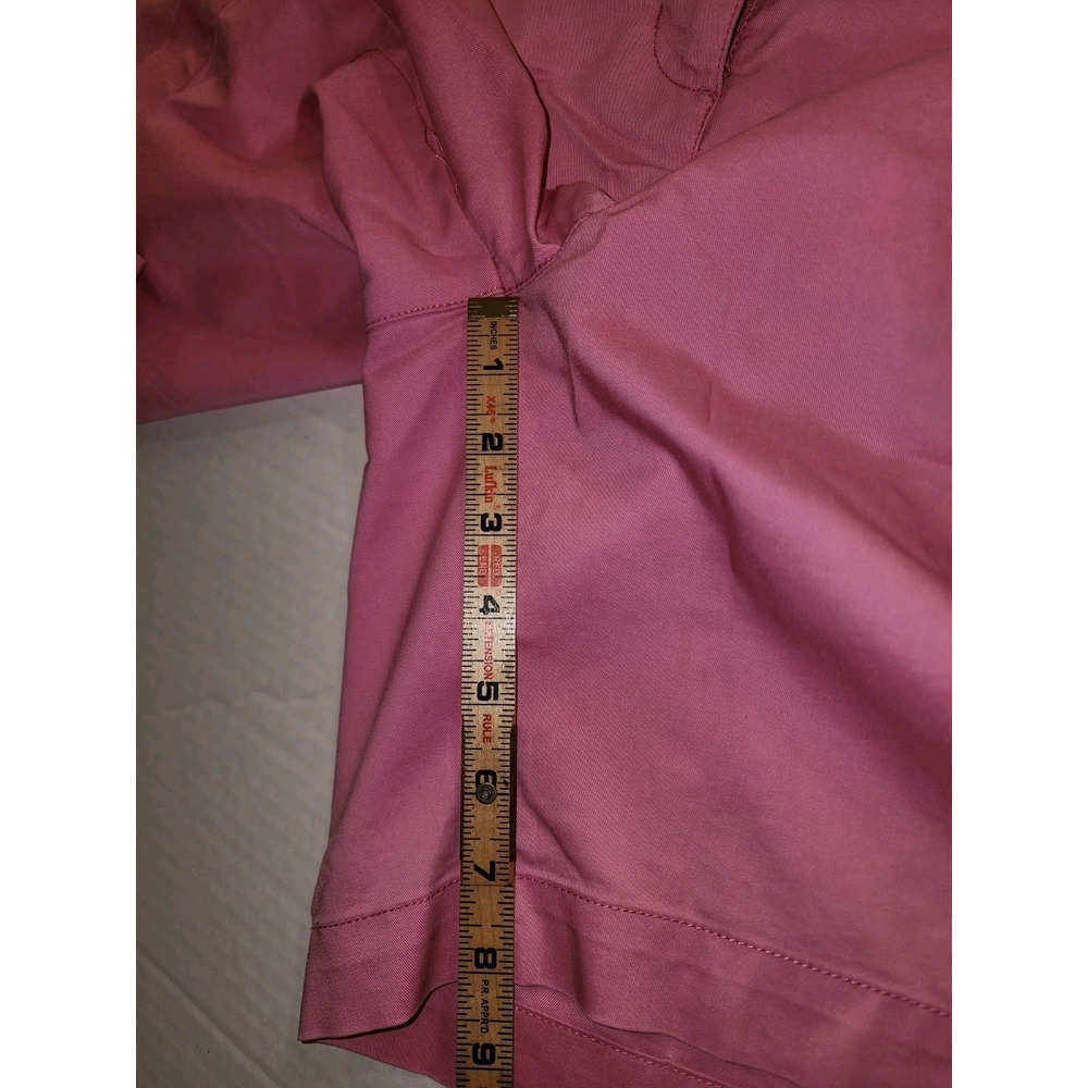 Women's Adidas Stretch Chino Golf Shorts Size 14 Pink, Barbiecore, Preppy - Picture 7 of 8